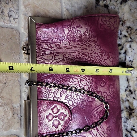 Patricia Nash Metallic Lace Athena Clutch